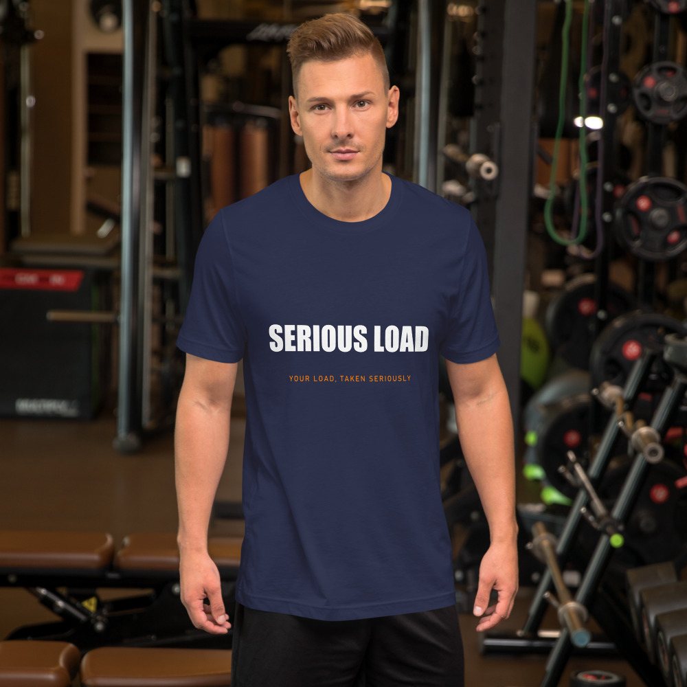 Serious Load Wordmark Tee Front