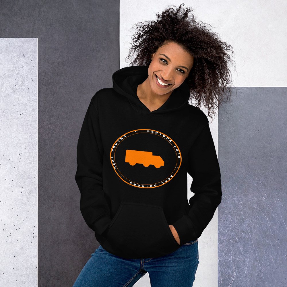 Serious Load Badge Hoodie Front