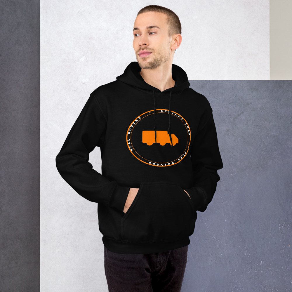 Serious Load Badge Hoodie Front
