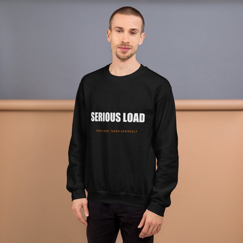 Serious Load Wordmark Sweatshirt Front