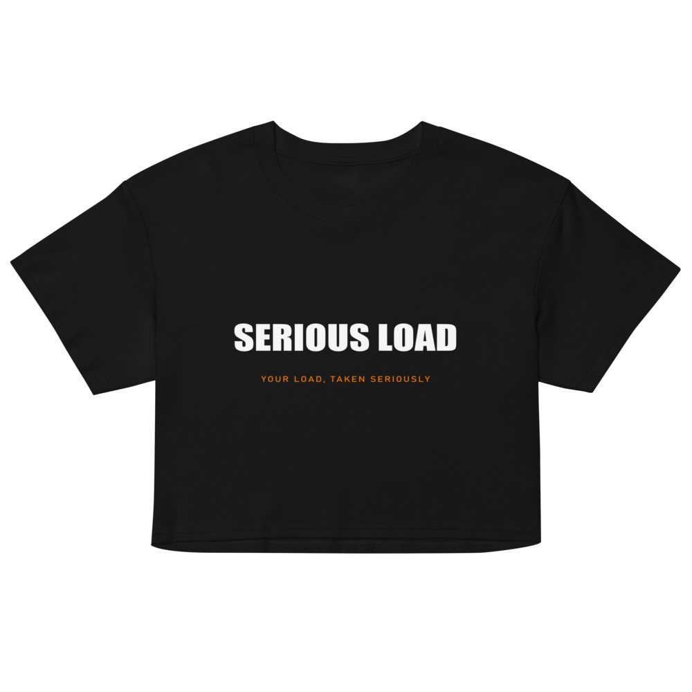 Serious Load Wordmark Crop Top