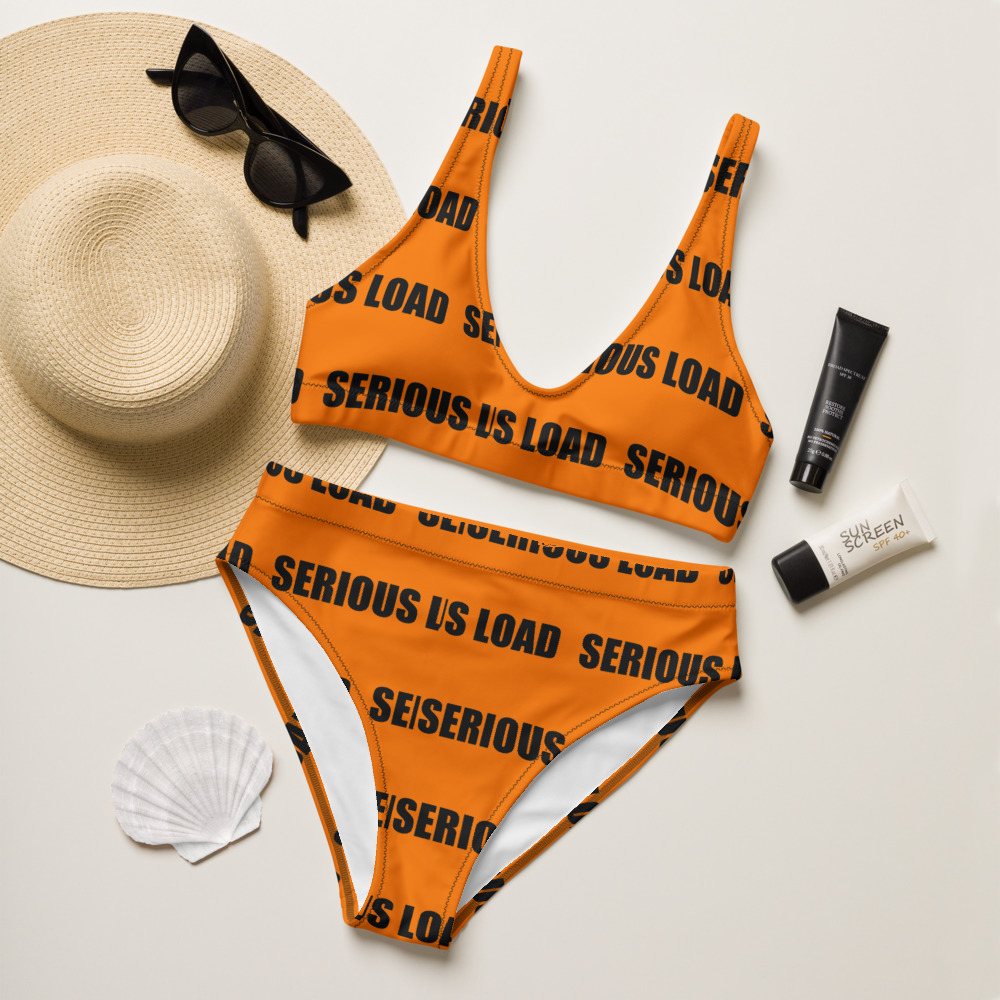 Serious Load Wordmark Bikini Front