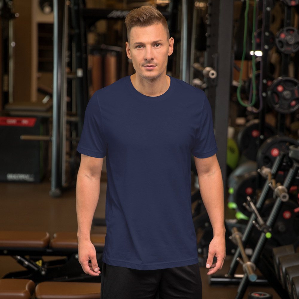 Serious Load Back Print Tee Front