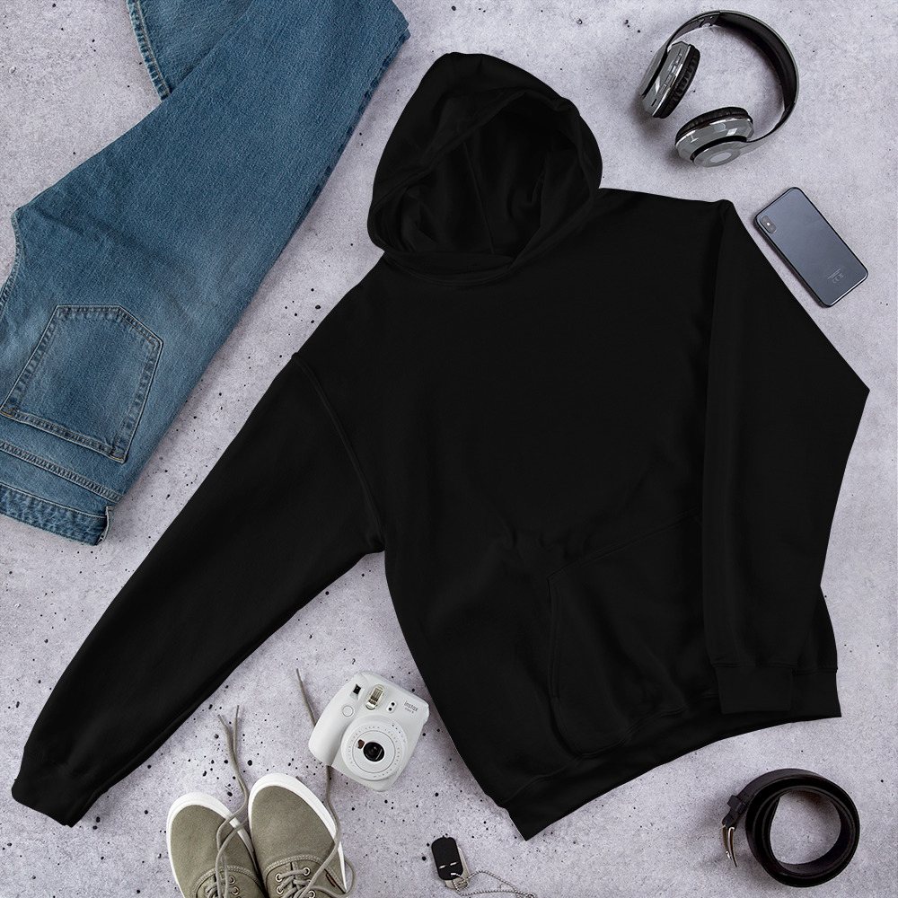 Serious Load Back Print Hoodie