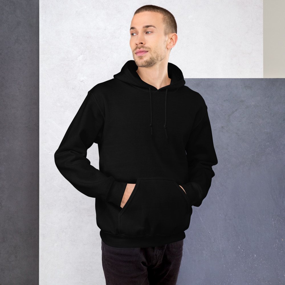 Serious Load Back Print Hoodie Front