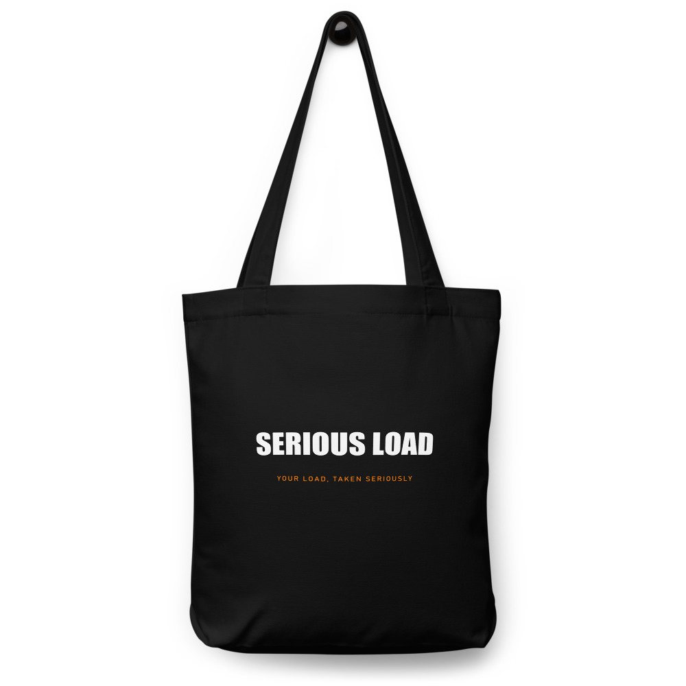 Serious Load Wordmark Tote Bag Front