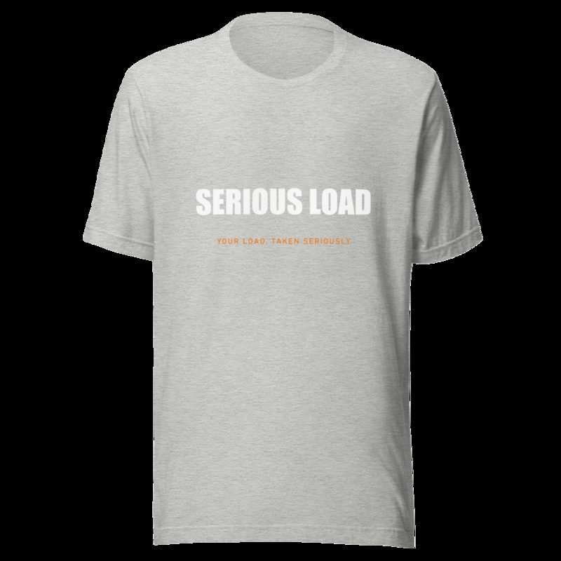 Serious Load Wordmark Tee Athletic Heather