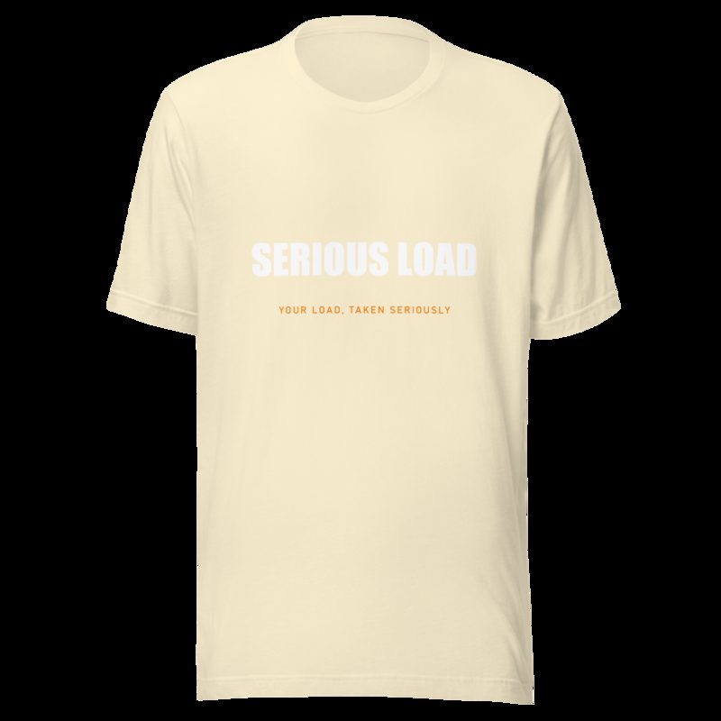 Serious Load Wordmark Tee Natural