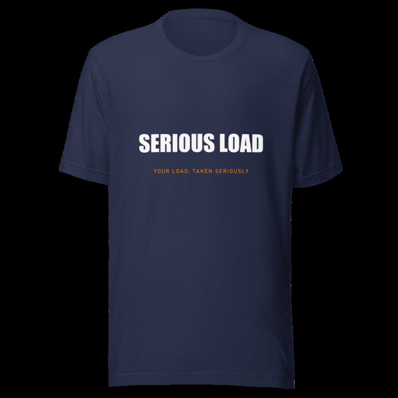 Serious Load Wordmark Tee Navy