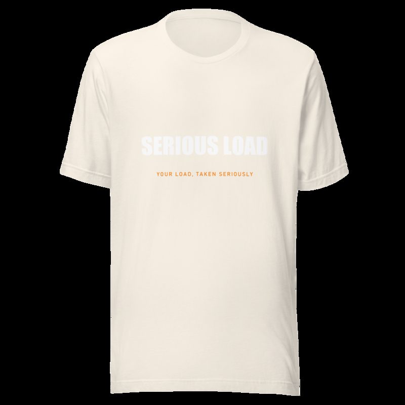 Serious Load Wordmark Tee Vintage White