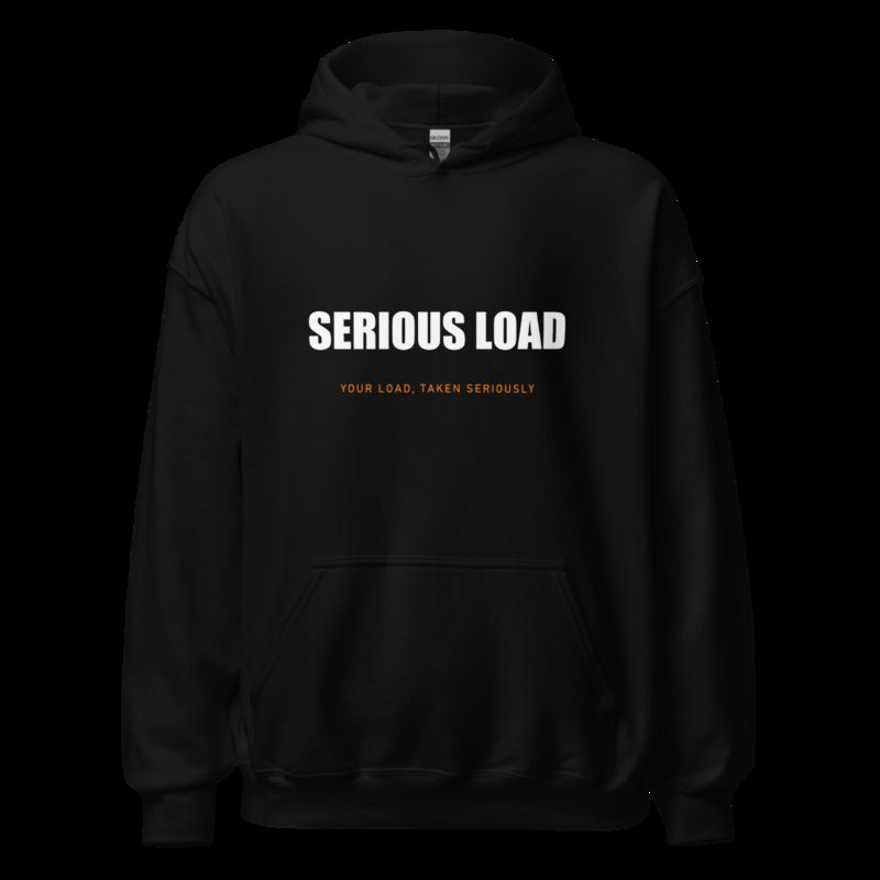 Serious Load Wordmark Hoodie Black