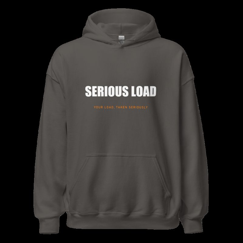 Serious Load Wordmark Hoodie Charcoal