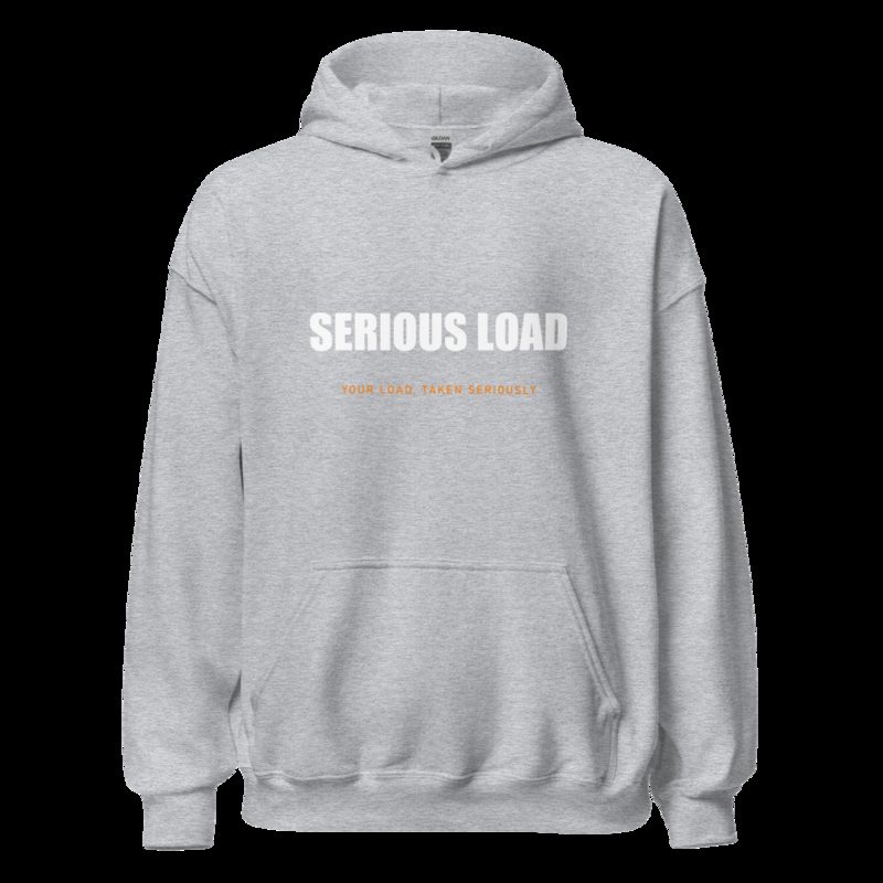 Serious Load Wordmark Hoodie Sport Grey