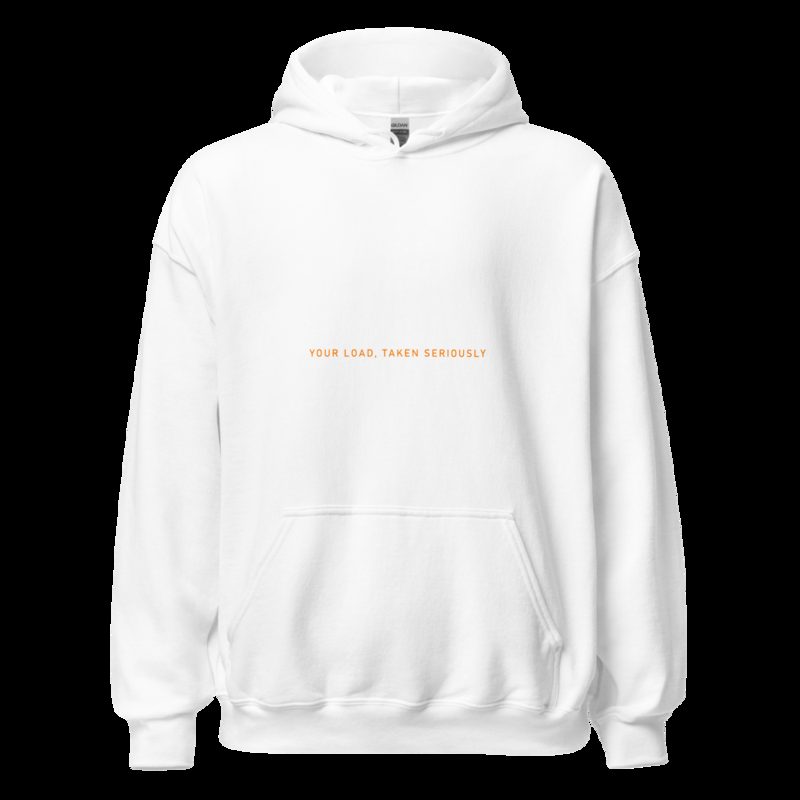 Serious Load Wordmark Hoodie White