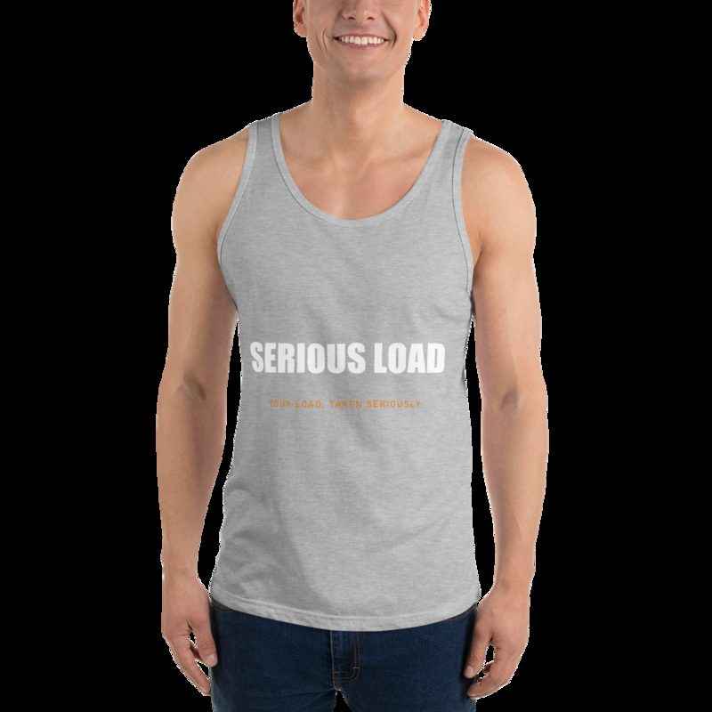 Serious Load Wordmark Tank Athletic Heather