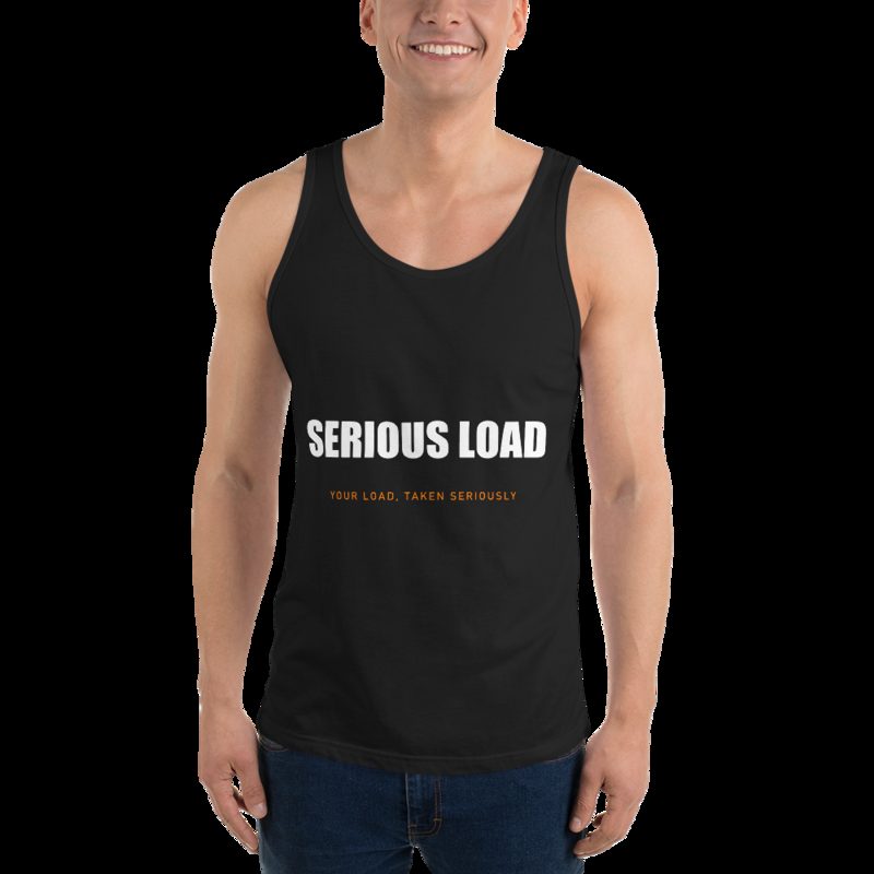 Serious Load Wordmark Tank Black