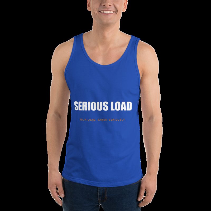 Serious Load Wordmark Tank True Royal