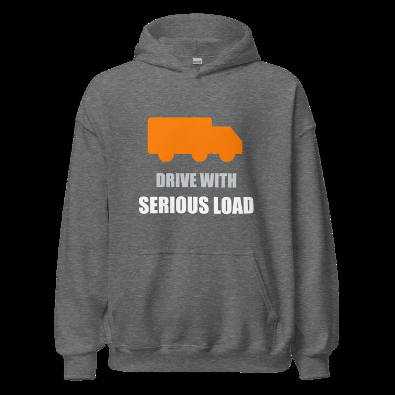 Serious Load Drive With Hoodie Graphite Heather
