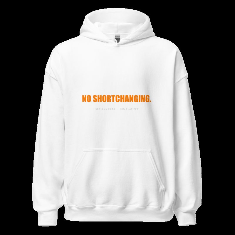 Serious Load No Games Hoodie White