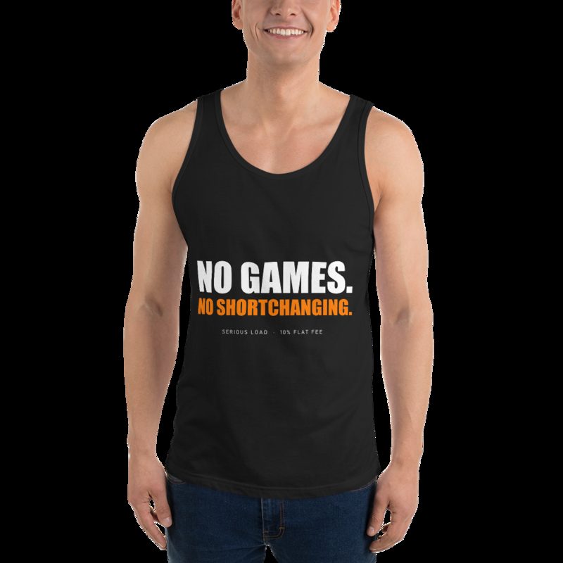 Serious Load No Games Tank Black