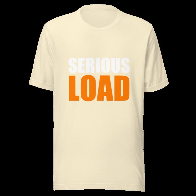 Serious Load Stacked Tee Natural