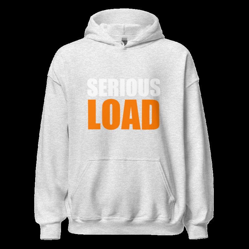 Serious Load Stacked Hoodie Ash