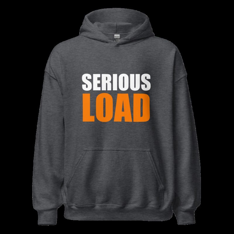Serious Load Stacked Hoodie Dark Heather