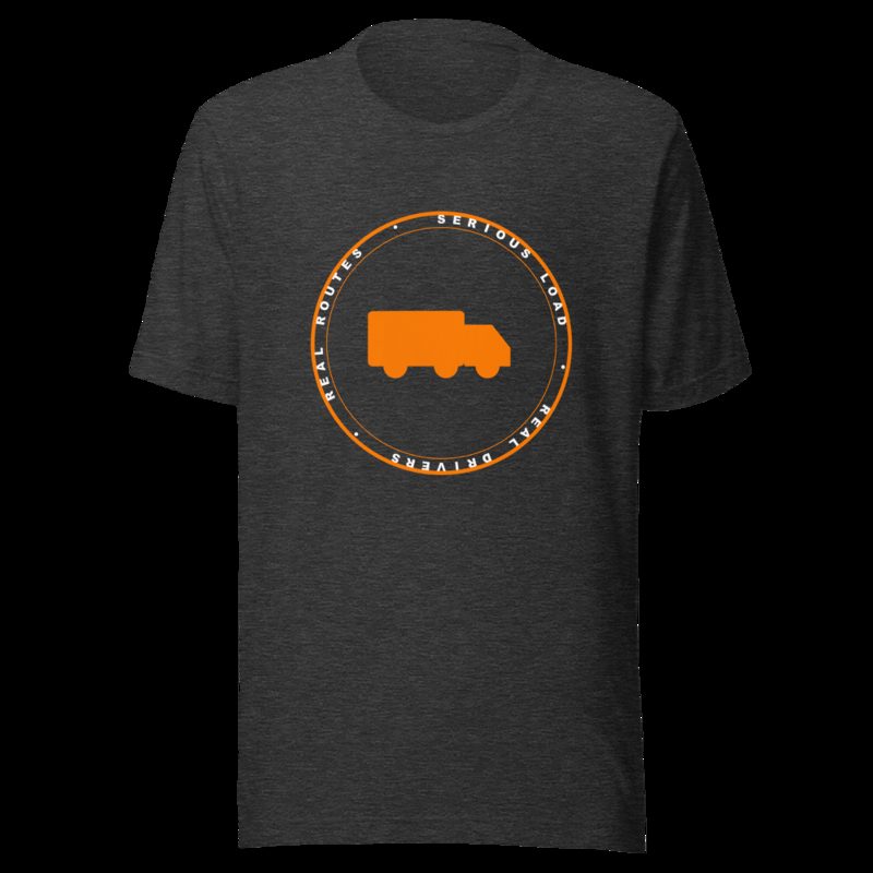 Serious Load Badge Tee Dark Grey Heather