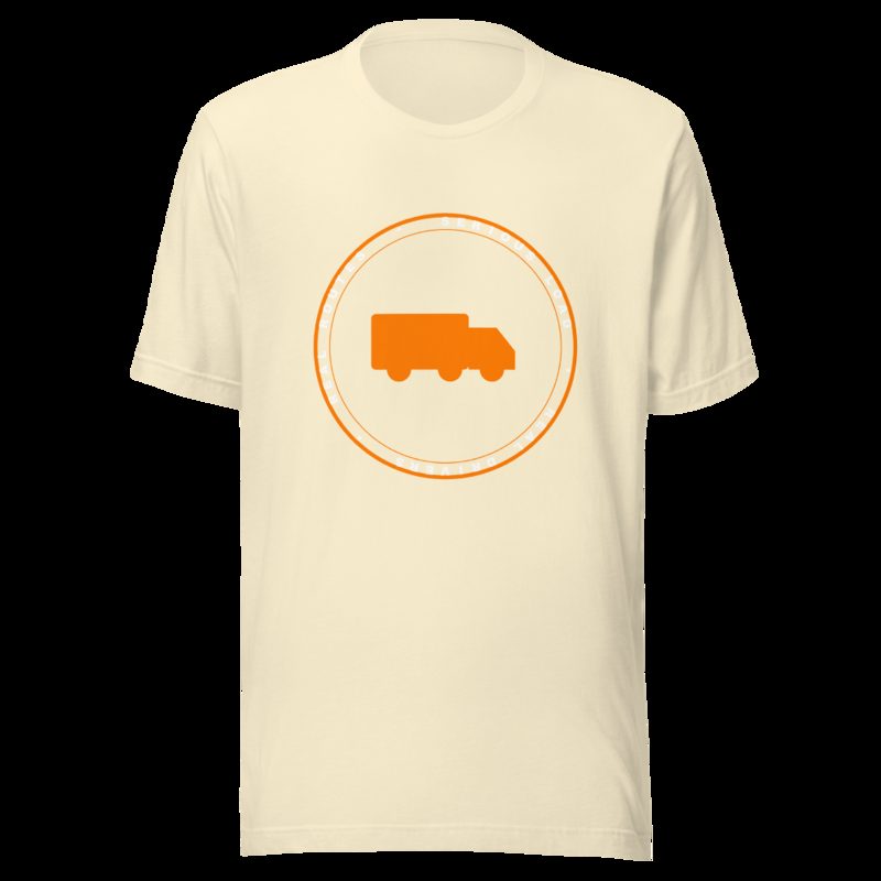Serious Load Badge Tee Natural