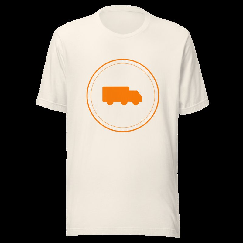 Serious Load Badge Tee Vintage White