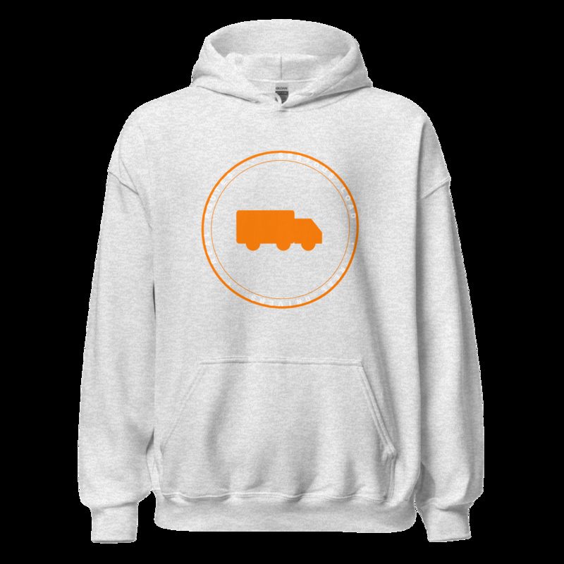 Serious Load Badge Hoodie Ash
