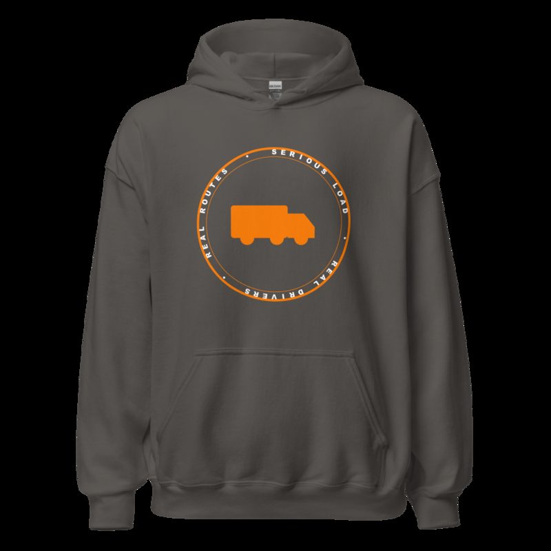 Serious Load Badge Hoodie Charcoal