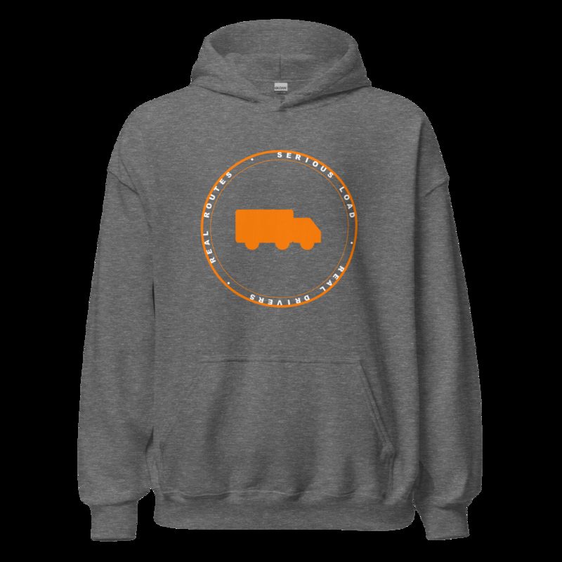 Serious Load Badge Hoodie Graphite Heather