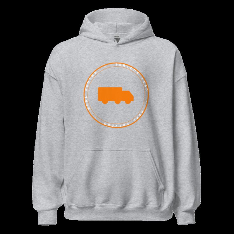 Serious Load Badge Hoodie Sport Grey