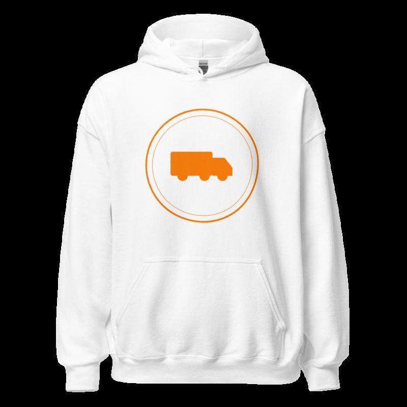 Serious Load Badge Hoodie White