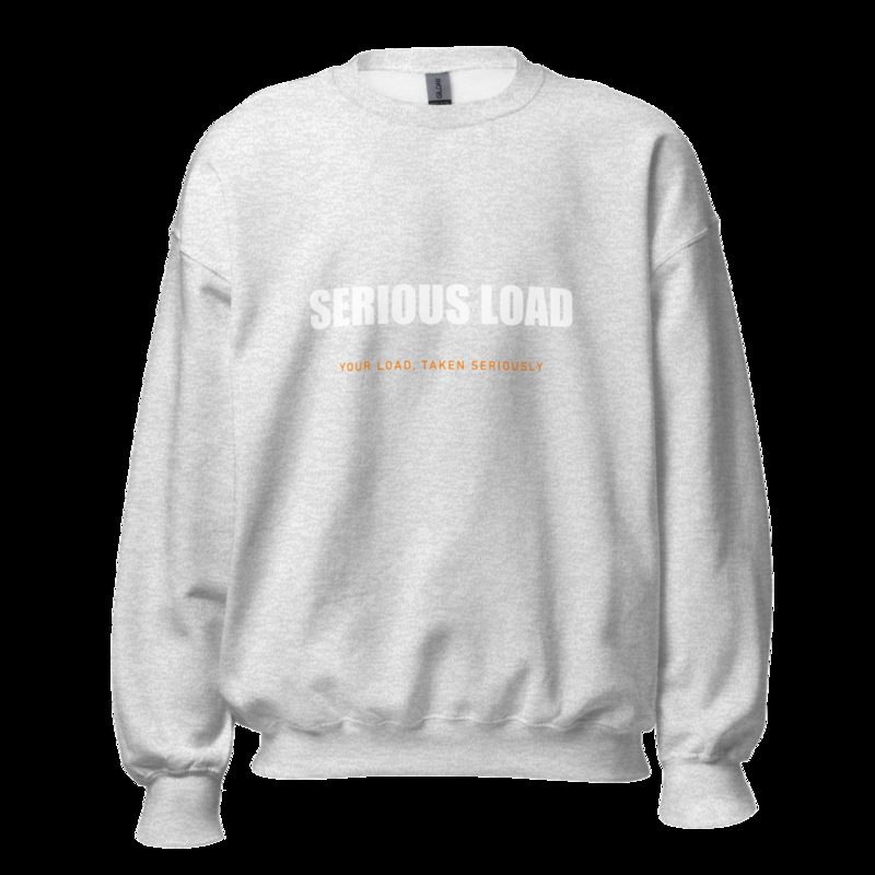 Serious Load Wordmark Sweatshirt Ash