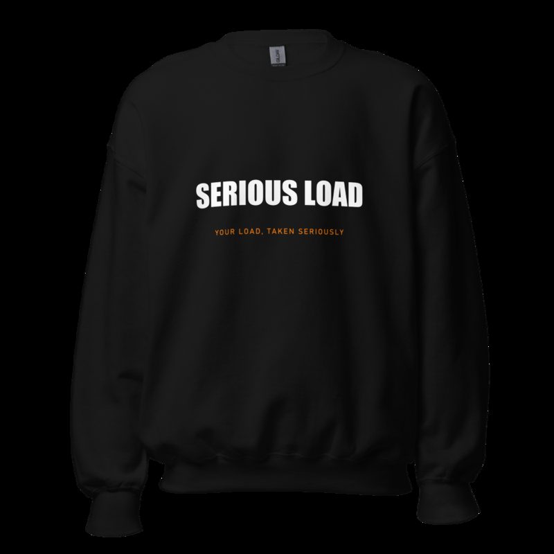Serious Load Wordmark Sweatshirt Black