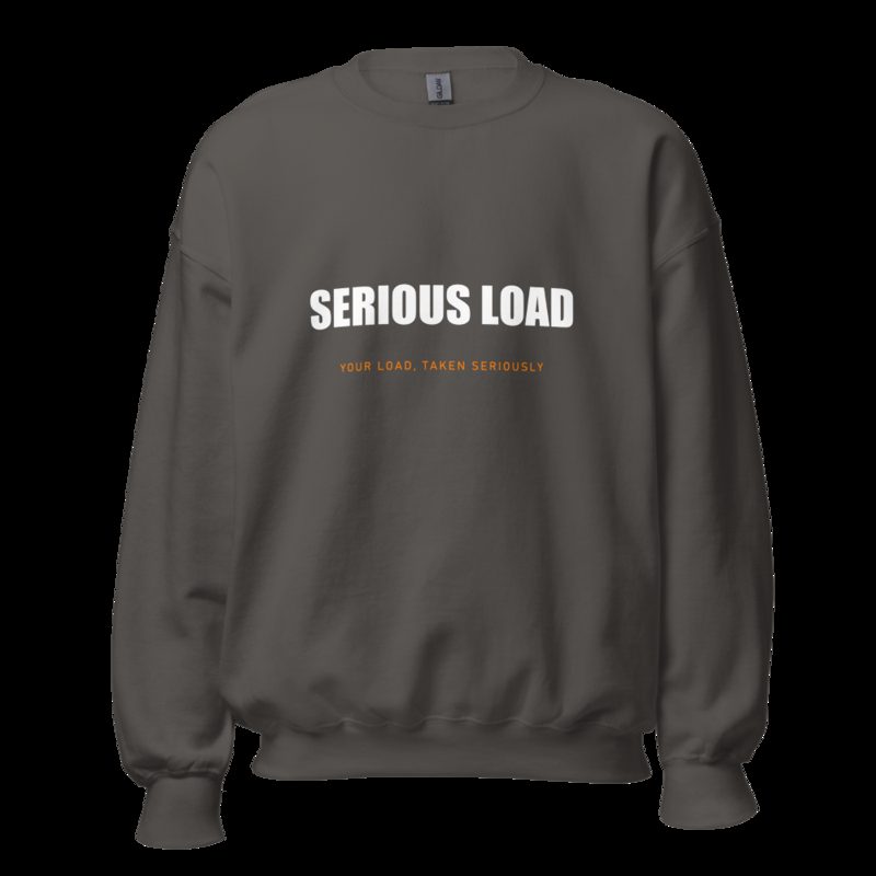 Serious Load Wordmark Sweatshirt Charcoal