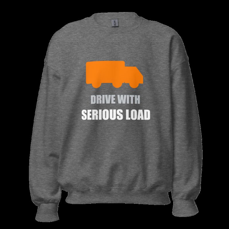 Serious Load Drive With Sweatshirt Graphite Heather