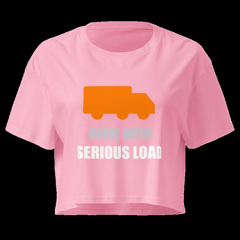 Serious Load Drive With Crop Top Bubblegum