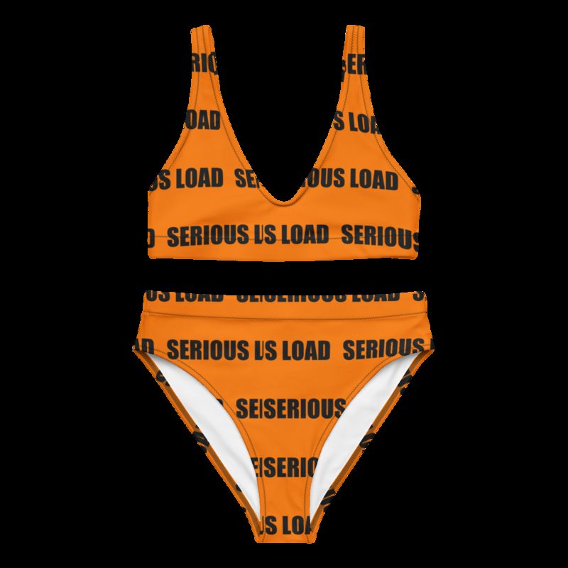 Serious Load Wordmark Bikini White