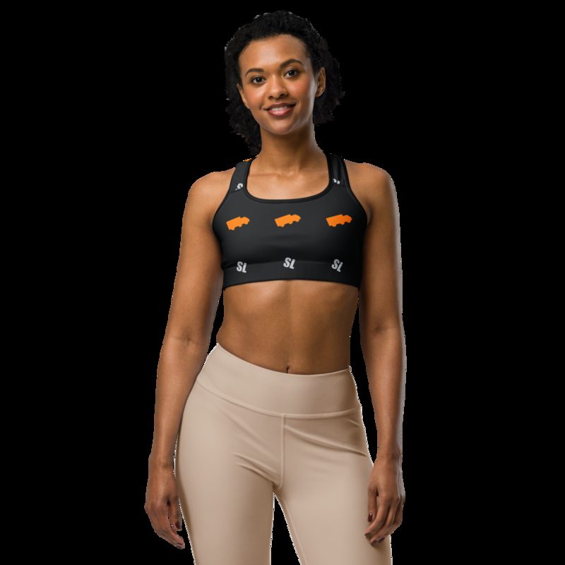 Serious Load Trucks Sports Bra Black