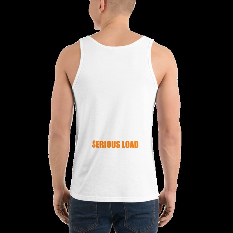 Serious Load Back Print Tank White