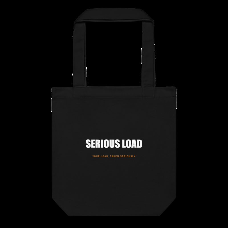 Serious Load Wordmark Tote Bag Black