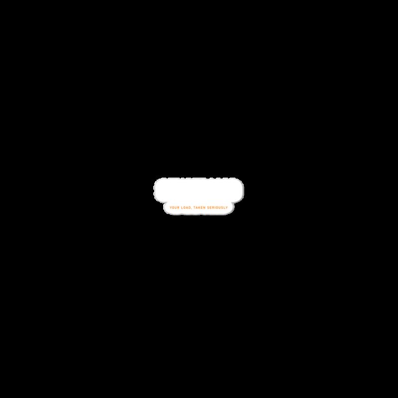 Serious Load Wordmark Sticker Satin