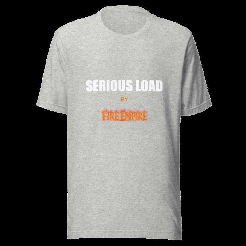 Serious Load By Fire Empire Tee Athletic Heather
