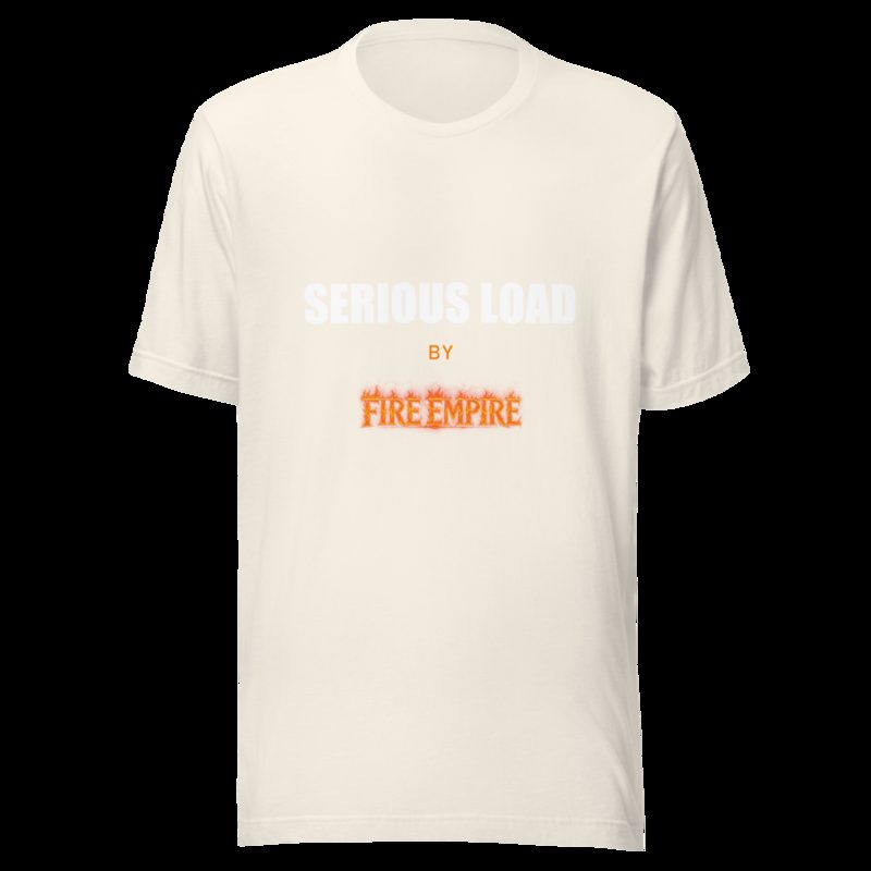 Serious Load By Fire Empire Tee Vintage White