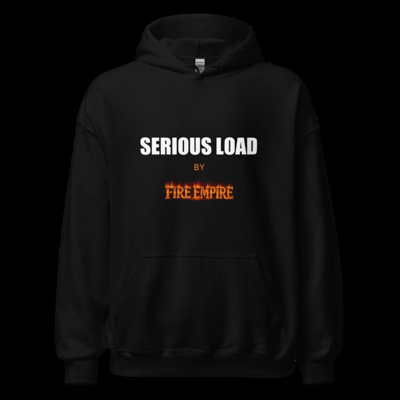 Serious Load By Fire Empire Hoodie Black