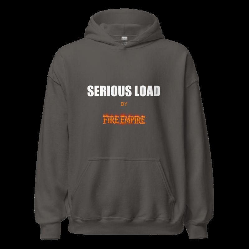 Serious Load By Fire Empire Hoodie Charcoal