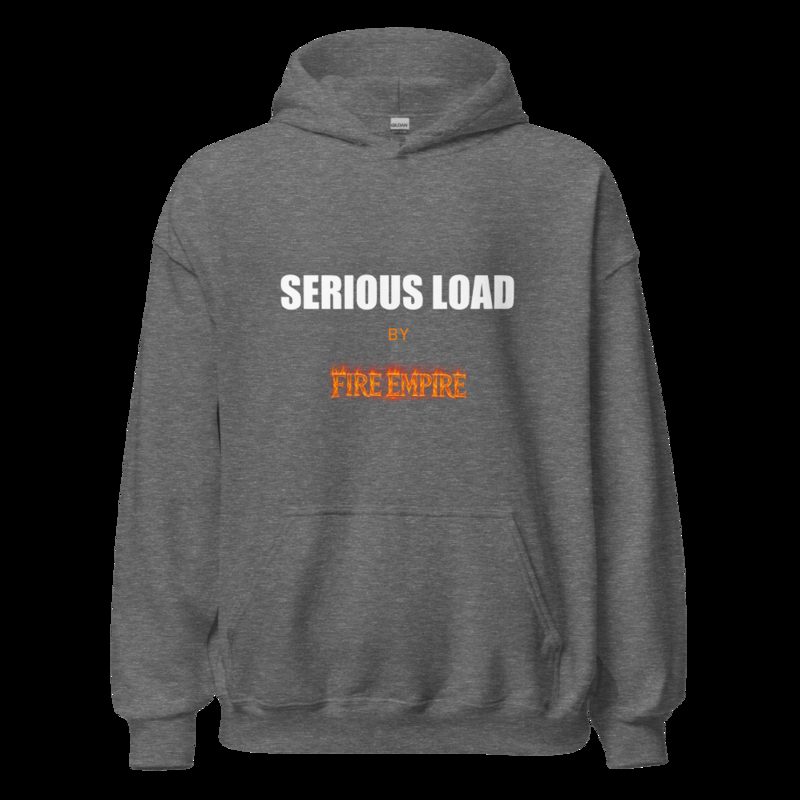 Serious Load By Fire Empire Hoodie Graphite Heather